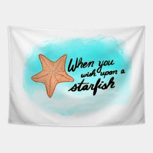 When You Wish Upon A Starfish Tapestry