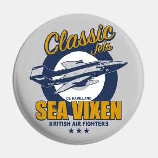 Sea Vixen Pin