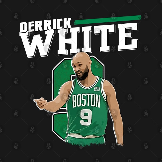 Derrick White by WYATB Art