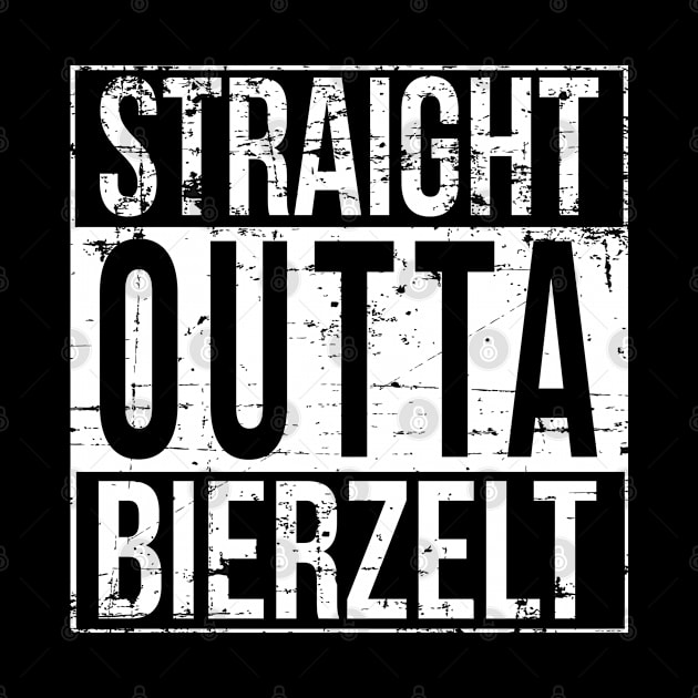 Oktoberfest T-Shirt - STRAIGHT OUTTA BIERZELT by sheepmerch