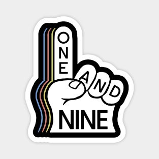 One And nine hand (19th) Magnet