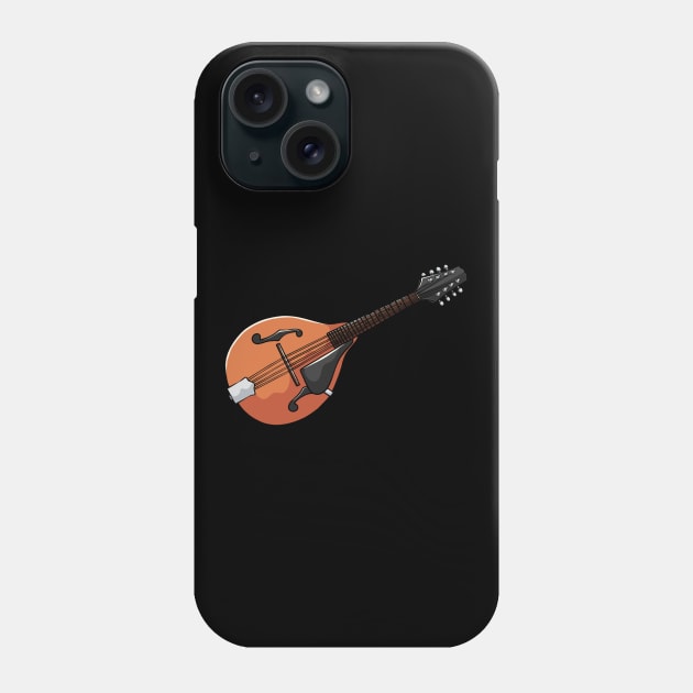 Mandolin Musical Instrument Phone Case by fromherotozero