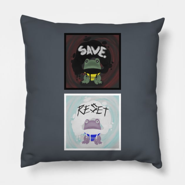 Mother 3: Save/Reset Pillow by DandyBound