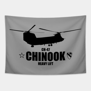 CH-47 Chinook Air Cav (subdued) Tapestry