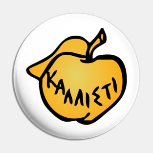 Kallisti - The Golden Apple Pin