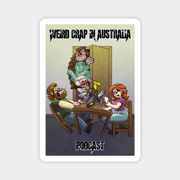 Weird Crap in Australia - Knock Knock Magnet by WeirdCrapinAus