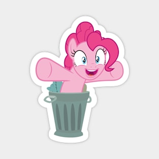 Pinkie Pie in the trash 2 Magnet