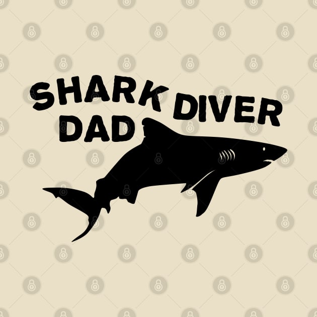 Shark diver dad by TMBTM