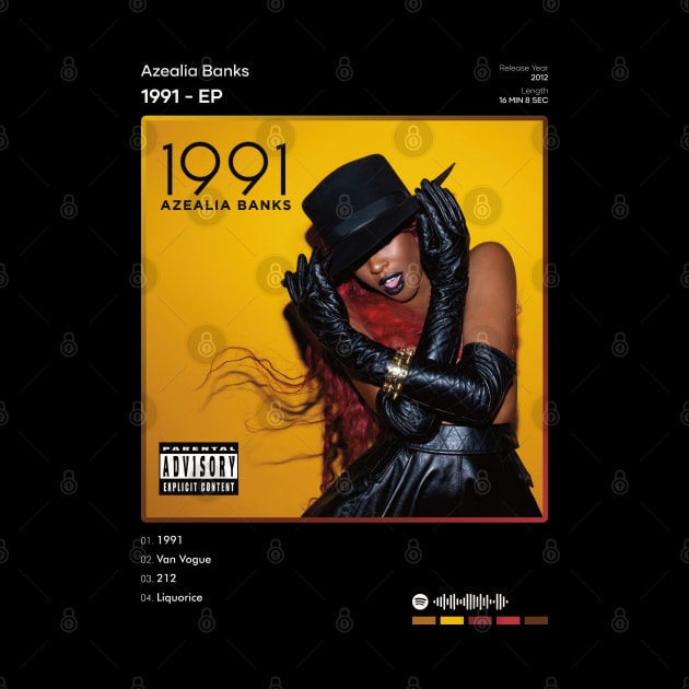 Azealia Banks - 1991 - EP Tracklist Album by 80sRetro