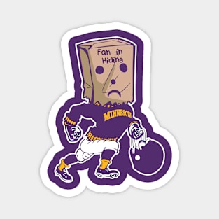 Minnesota Fan In Hiding Magnet