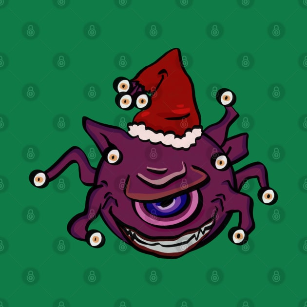 Deck the Dungeons - D&D Beholder Christmas by podmastermike