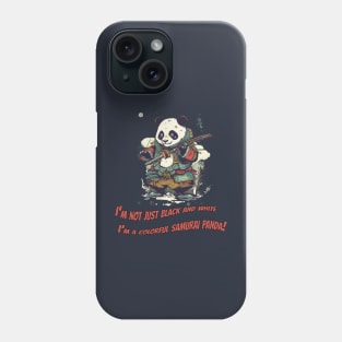 Samurai Panda - Japanese Warrior Tee Phone Case