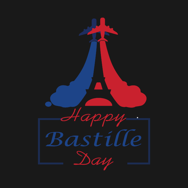 Happy Bastille Day  France 2020 by Salahboulehoual