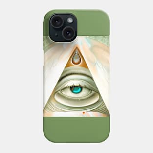 Illuminated Vision (3) - Trippy Psychedelic Eye Phone Case