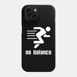 No Balance white logo Phone Case