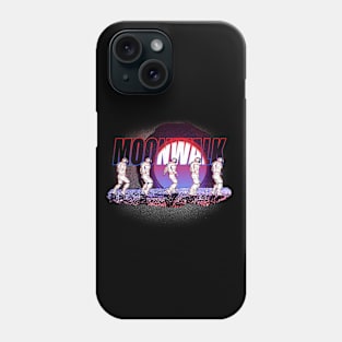 Moonwalking On The Moon Phone Case