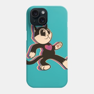 The Legend of Acid Kitty Pt. 5 - Keep on Tripping - Cute Retro Trippy Kitten Cartoon Phone Case