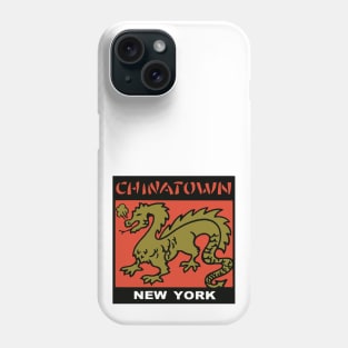 Chinatown New York Phone Case