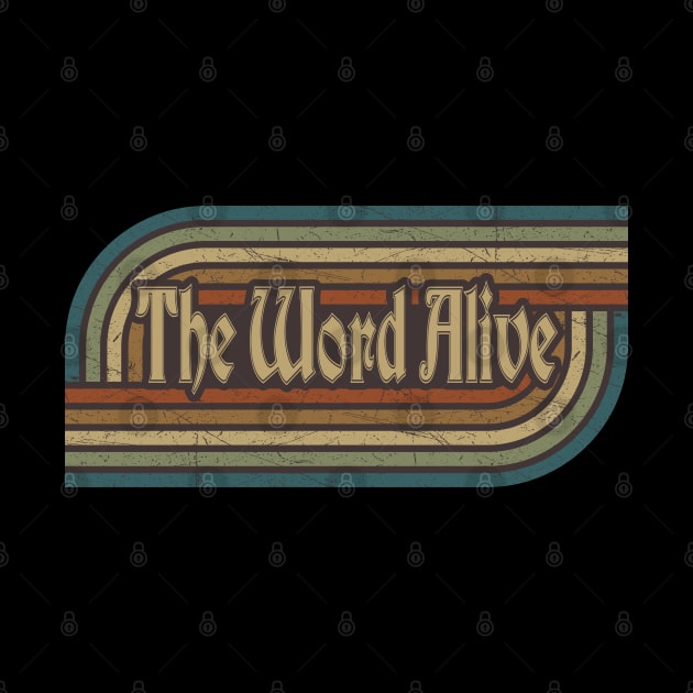 The Word Alive Vintage Stripes by paintallday