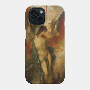 Saint Sebastian And The Angel by Gustave Moreau Phone Case