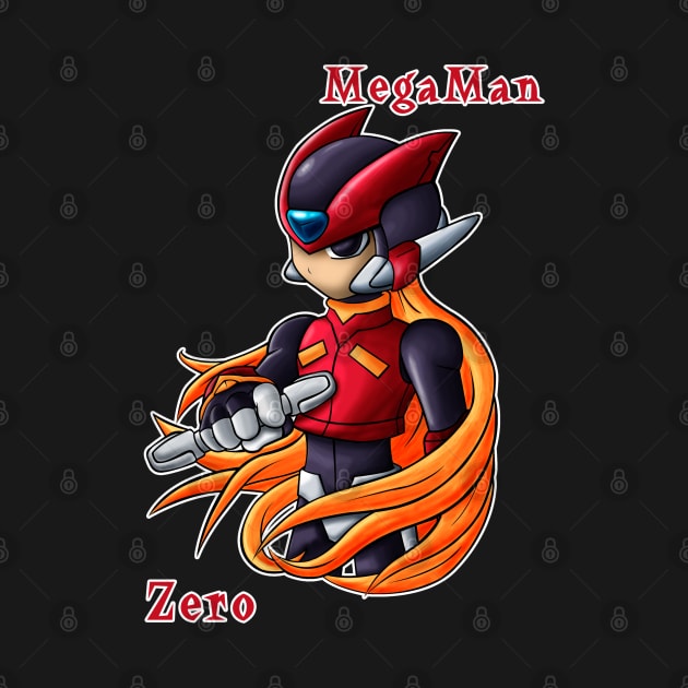 Mega Man Zero by Firestorm Fox