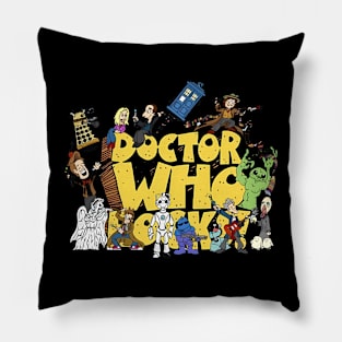 Doctor Who 18 Pillow