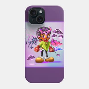 Little heroe with powers Phone Case