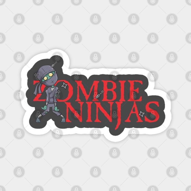 Zombie Ninjas Magnet by ZombieNinjas