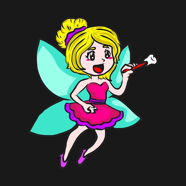 Mardi Gras Tooth Fairy Costume Original Gift by KK-Royal