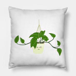 Hanging plant (yellow) Pillow