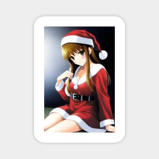 Santa Girl Magnet