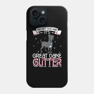 Great Dane glitter Phone Case