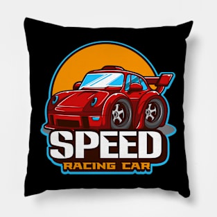 Mini Speed Racing Car Pillow