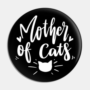 Mother Of Cats Pin