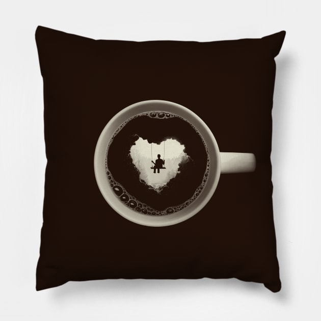 Coffee Break Pillow by enkeldika2