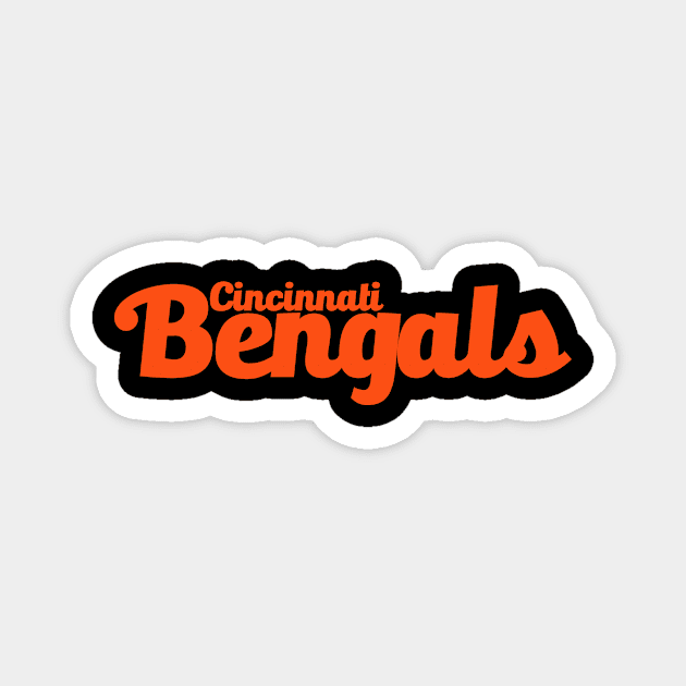 Cincinnati Bengals Magnet by CovpaTees