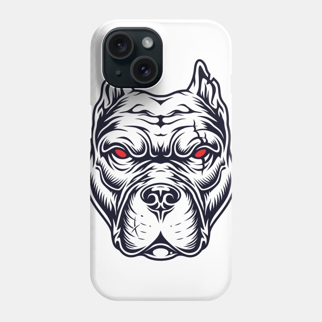 American Pit Bull Terrier Phone Case by PG