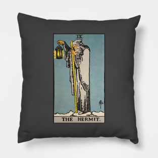 The Hermit tarot card Pillow