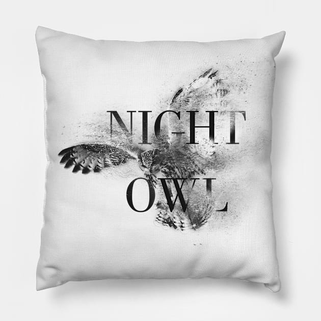 Night Owl Pillow by MarinasingerDesigns