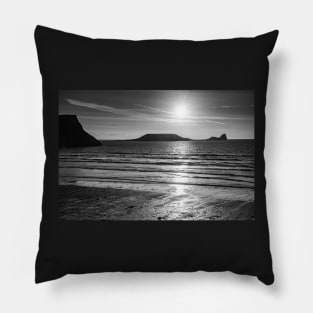 Worms Head, Rhossili Bay Pillow