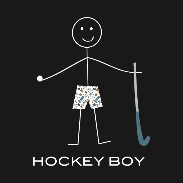 Funny Mens Field Hockey Guy by whyitsme