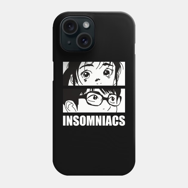 Aesthetic Isaki x Ganta from Insomniacs After School or Kimi wa Houkago Insomnia Anime and Manga Characters Phone Case by Animangapoi