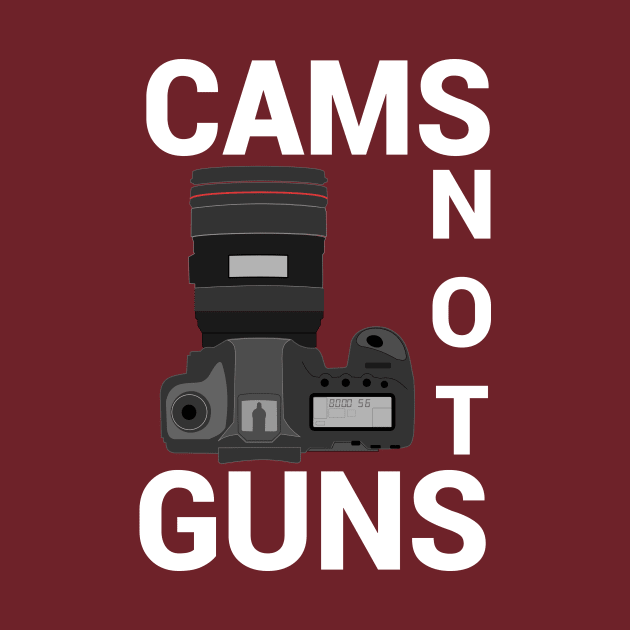 Cams Not Guns by Photophile