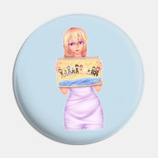 Namine's Wish Pin