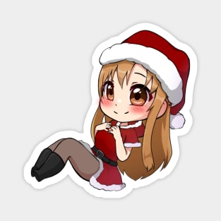 Santa Girl Magnet