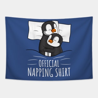 Sleeping Penguin 2 Tapestry