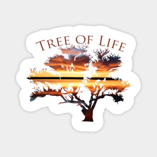 Tree of Life- Spring Sunrise Magnet