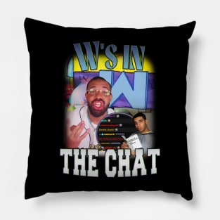 Drake W's In the Chat Stream Pillow