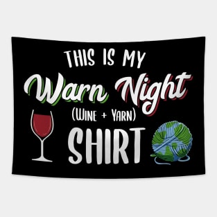 Crochet and Wine | Knitting Crocheting Gift Idea Tapestry