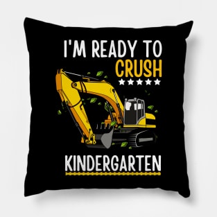 Crush Kindergarten Dabbing Back to School Girls Gift Pillow